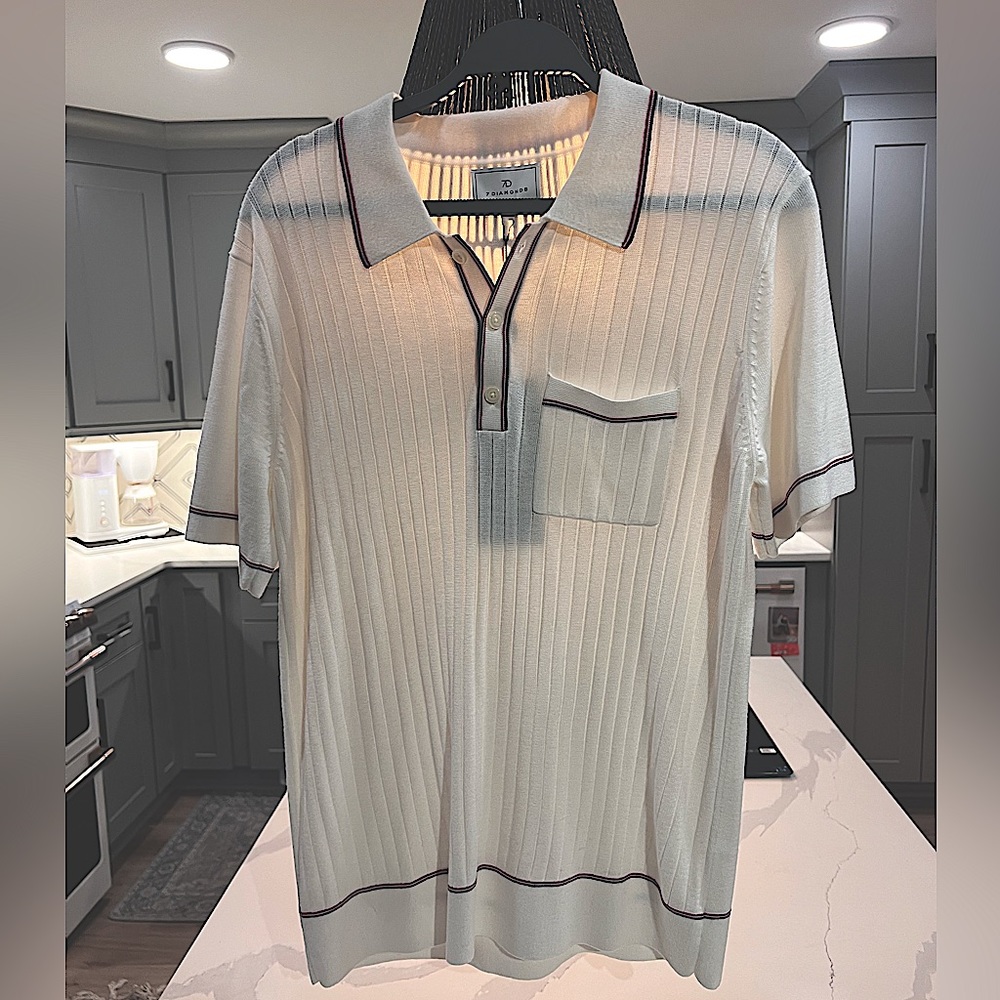 7 Diamonds Enzo Sweater Polo (New with Tags)